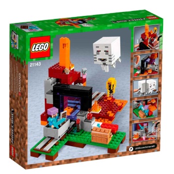 Lego set Minecraft the nether portal LE21143-4